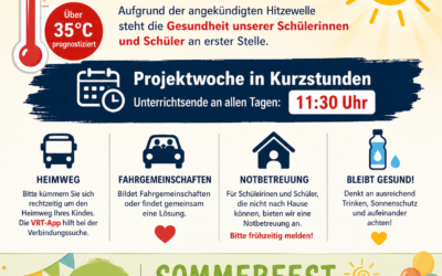 Kurzstunden in der Projektwoche